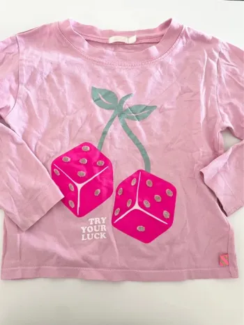 T-shirt rose dés billieblush 5 ans