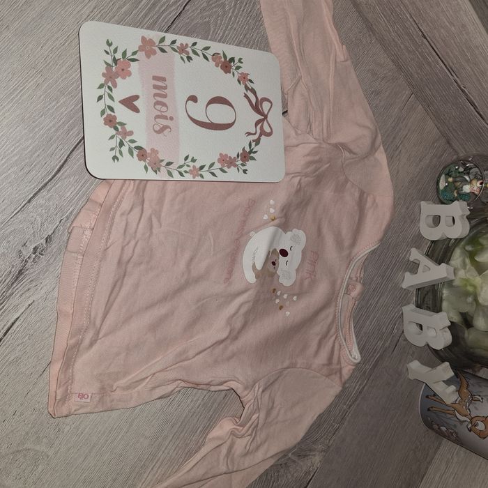 T-shirt manches longues 9 mois obaibi
