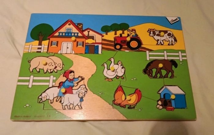 Lot 3 puzzles en bois neufs - photo numéro 2