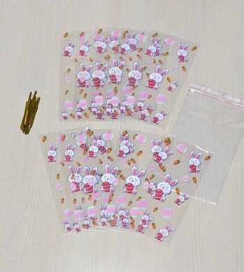 Lot de 10 sachets pour pâques