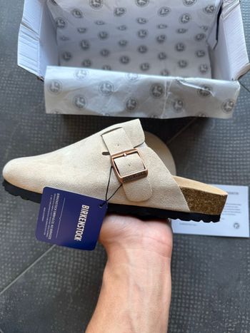 Birkenstock boston beige sable 