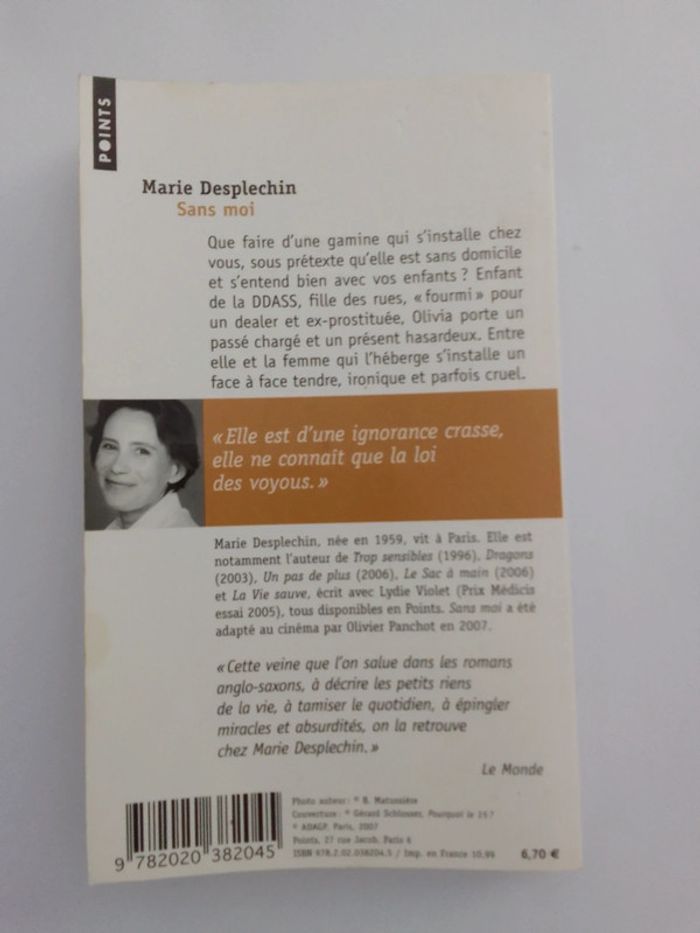 Marie Desplechin - Sans moi - photo numéro 2