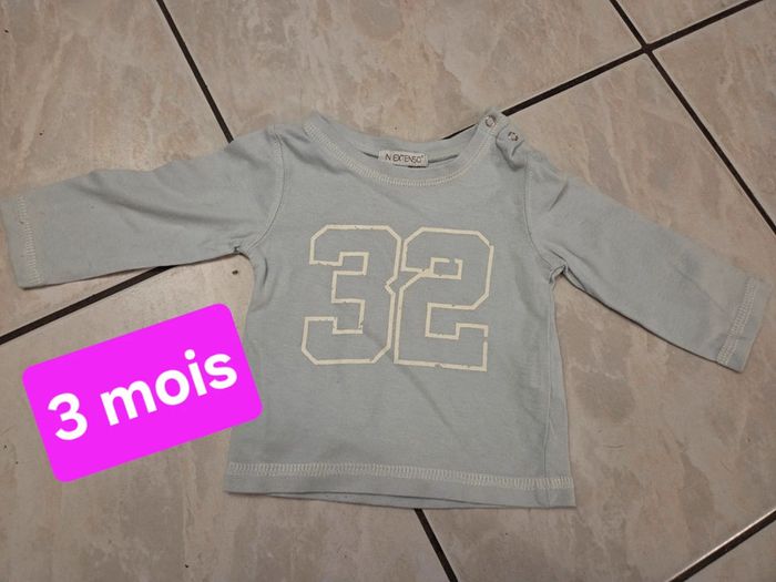 Tee-shirt manche longue 3mois