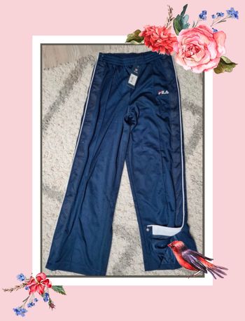 Pantalon de jogging homme Fila neuf s'ouvrant entièrement