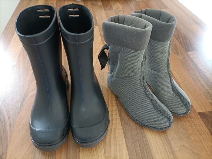 Bottes de pluie noires solognac 29-30 - photo numéro 2