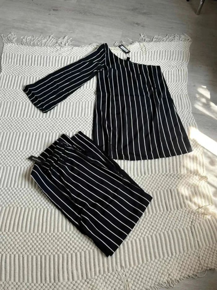 Pantalon wide legs et blouse assortie 38 - photo numéro 10