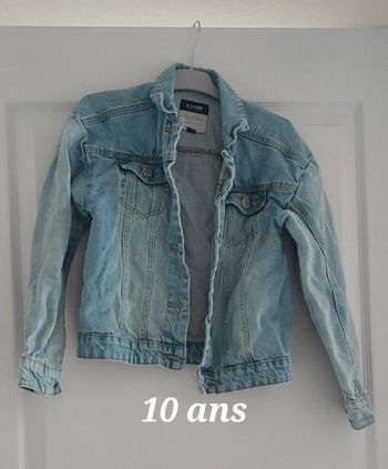 Veste en jean kiabi 10 ans