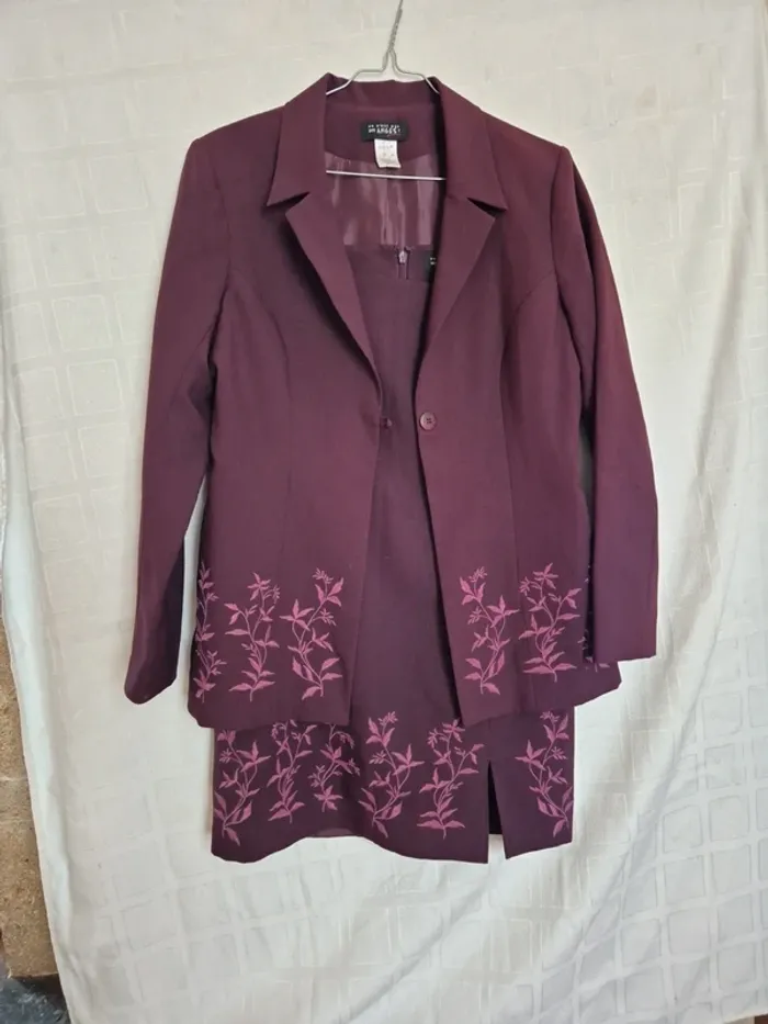 tailleur robe blazer taille 42