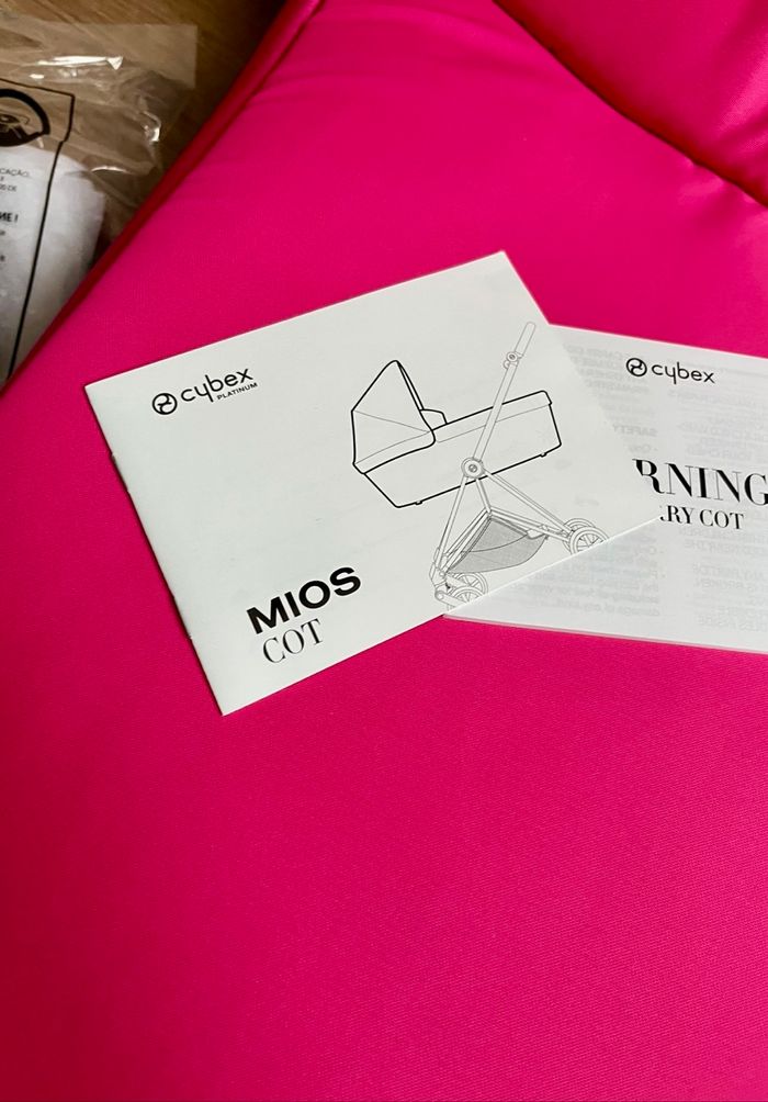 Nacelle mios cot mystik pink jamais utilisé cybex - photo numéro 2