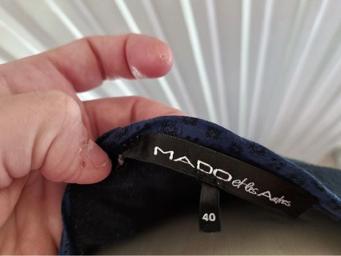 Robe bleue et noire - photo numéro 3