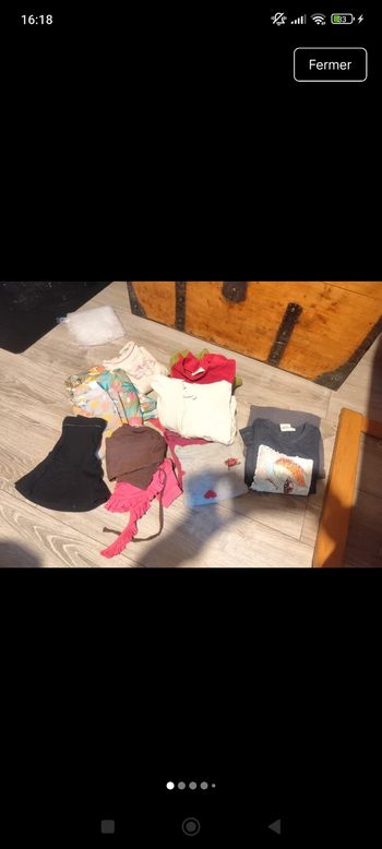 Lot de vêtements fille 