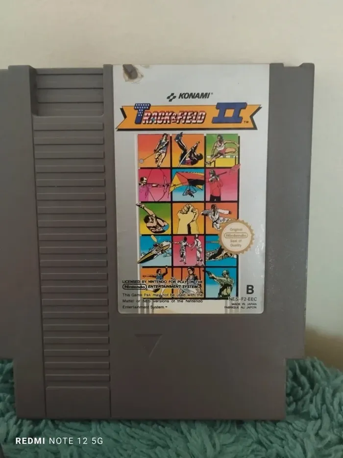 Jeux Nintendo NES Track & Field II - photo numéro 2