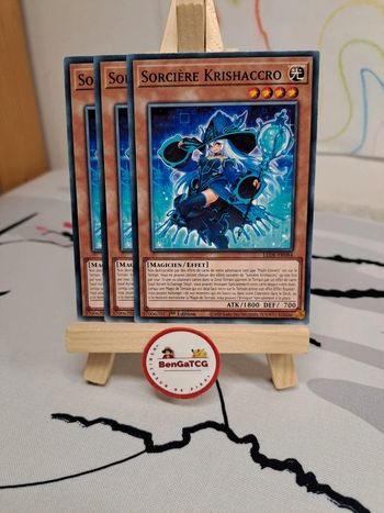Playset 3x Effet Sorcière Krishaccro Yu-Gi-Oh! Héritage de la Destruction FR LEDE