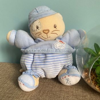 Doudou chat kaloo blue