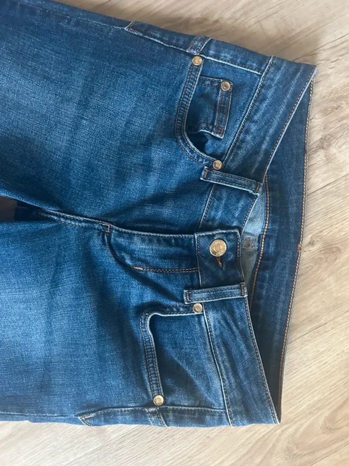 Jean skinny Liu Jo Better taille 26 strass bas, jambes - photo numéro 4