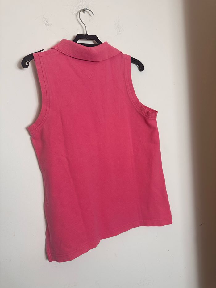 Débardeur tommy Hilfiger rose polo - taille L - photo numéro 2