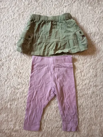 Jupe Baby Boop + legging Kitchoun en 6M