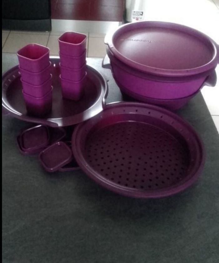 Micro Vap' Tupperware + insert optionnel + 8 ramequins