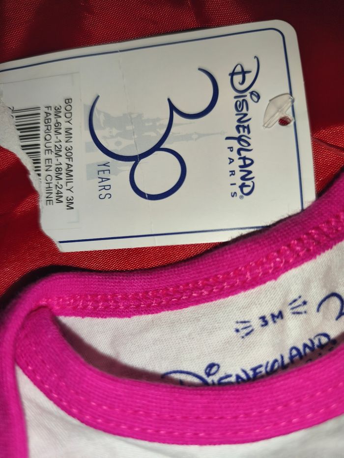 Body 3 mois fille Disneyland Paris anniversaire 30 ans - photo numéro 5