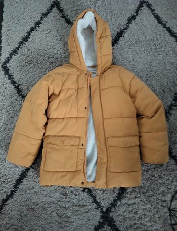 Doudoune garçon doublée polaire