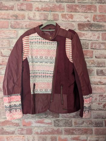 Veste simili cuir femme 