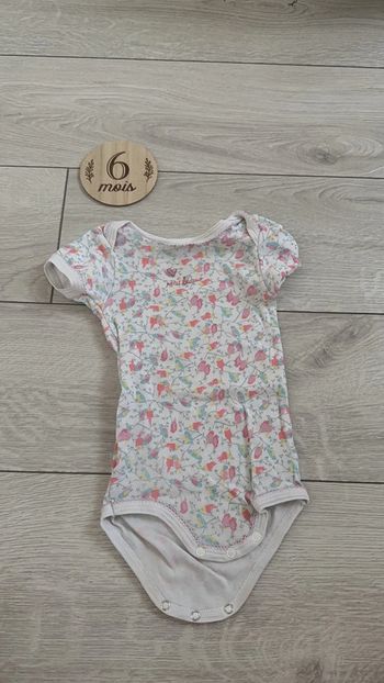 Body manche courte petit bateau