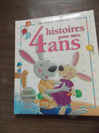 Livre histoires pour mes 4ans + CD Fleurus