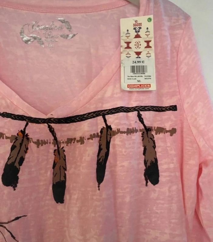 Très joli t-shirt Complices taille XL  L  Neuf - photo numéro 3