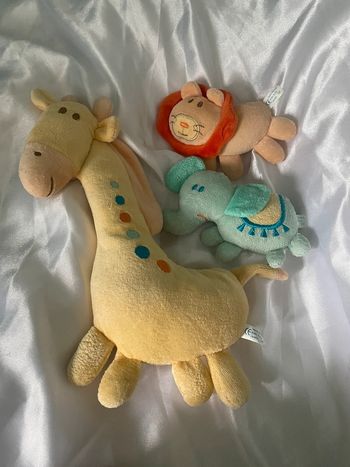 Peluche animaux de la savane