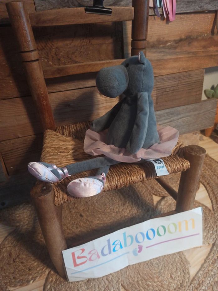 Peluche hippopotame ballerine jellycat tbe - photo numéro 5