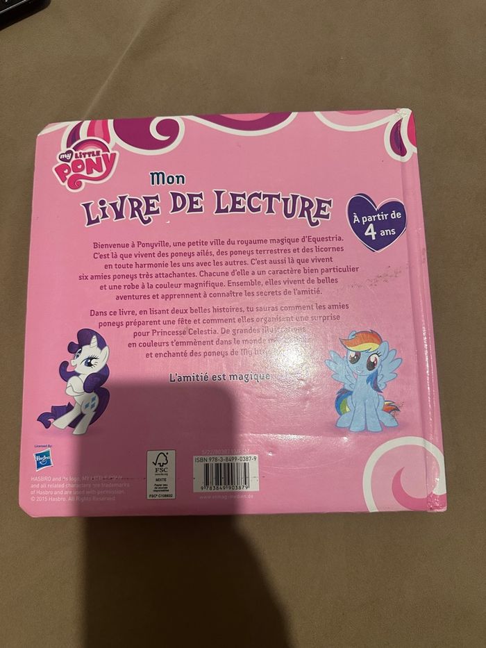 Little pony : mon livre de lecture - photo numéro 2