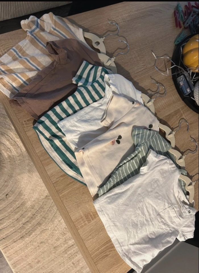 Lot de 7 tee shirt Kiabi 12m