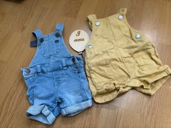 2 salopette short