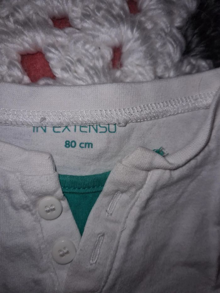 3 pièces polo et short 12 mois - photo numéro 3