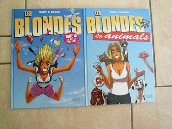 Lot de 2 livres enfants « Les blondes » neufs