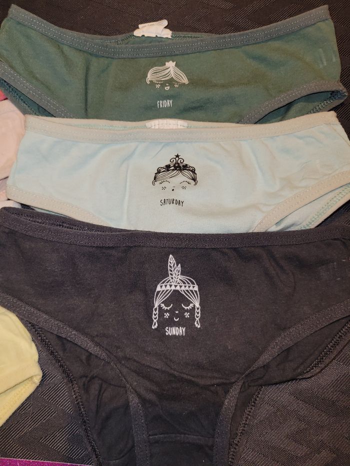 Lot 7 culottes jour de semaine - photo numéro 3