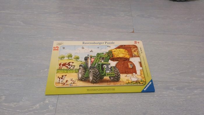 Petit puzzle 15 pièces la ferme