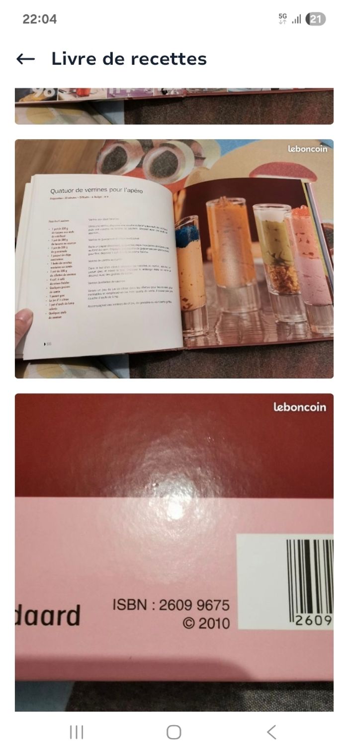 Livre de recettes spéciales vérines - photo numéro 2