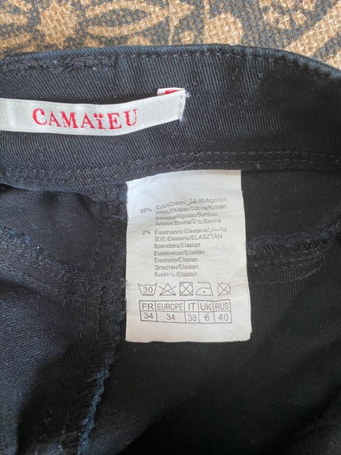 Pantalon noir femme Camaïeu - photo numéro 4