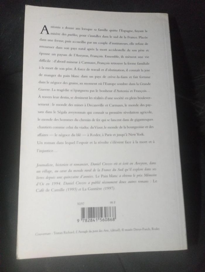 Daniel Crozes - Le pain blanc - photo numéro 3