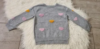 Joli Pull cœurs