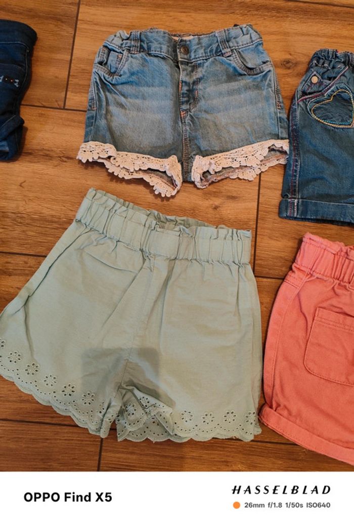 Lot de 5 shorts et 1 jupe - photo numéro 3