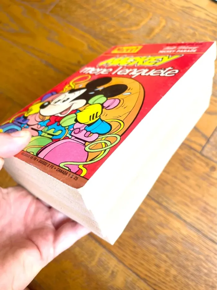 Lot de 4 Magazines Mickey Parade – Aventures Vintage à Collectionner - photo numéro 6