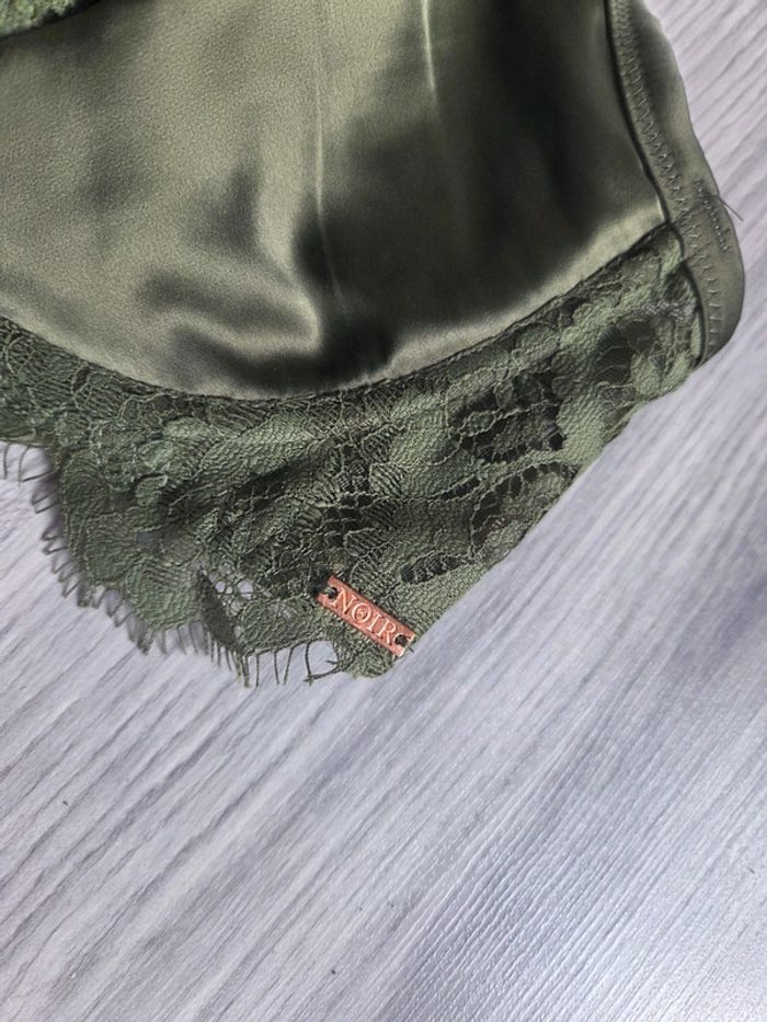 Ensemble lingerie Hunkemoller kaki - haut 85c / bas s - neuf sans étiquette - photo numéro 8