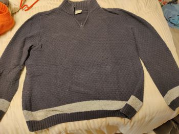 Pull avec fermeture 