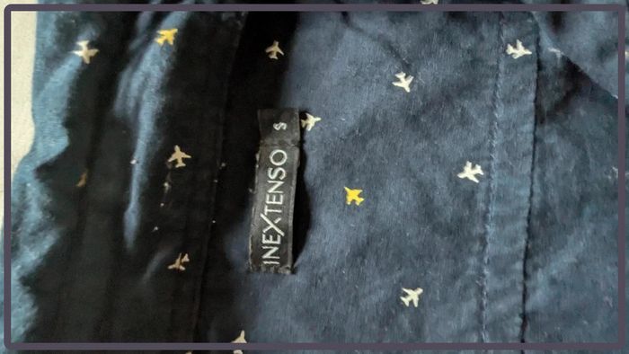 Chemise d'été taille S homme bleu - photo numéro 3
