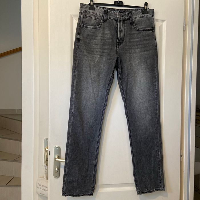 Jean gris homme