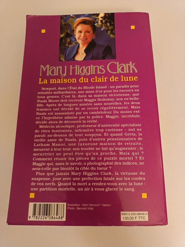 Livre " La maison du clair de lune" - photo numéro 2