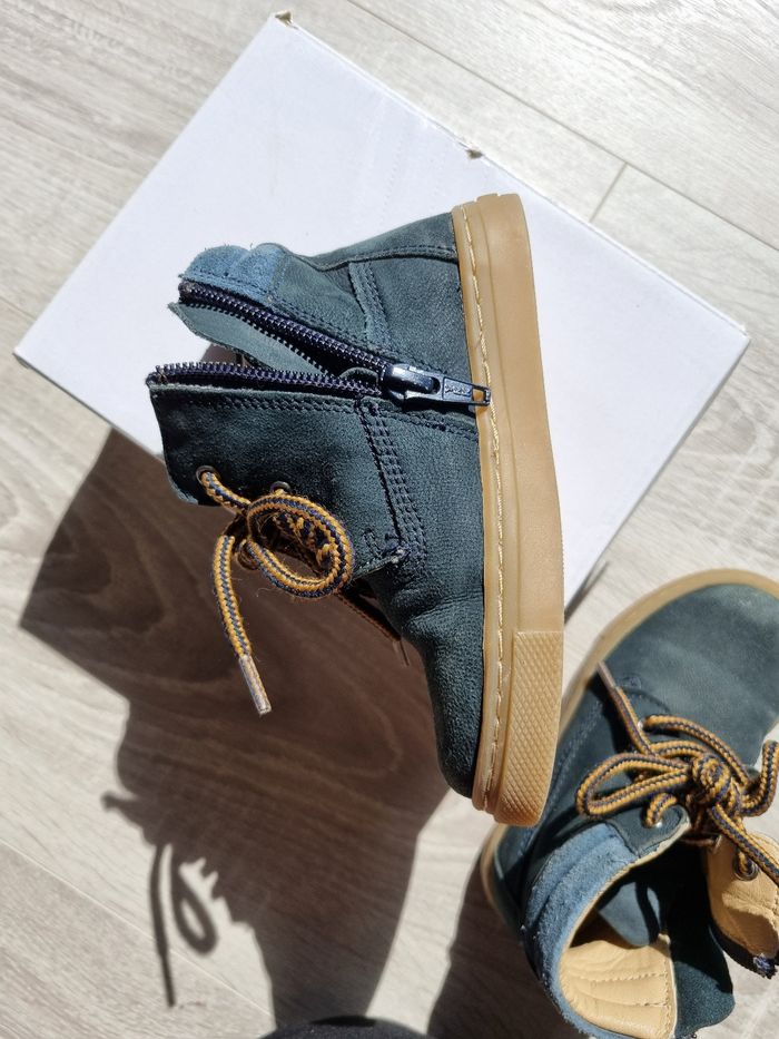 Bottines bleues marine friboo t 24 - photo numéro 7