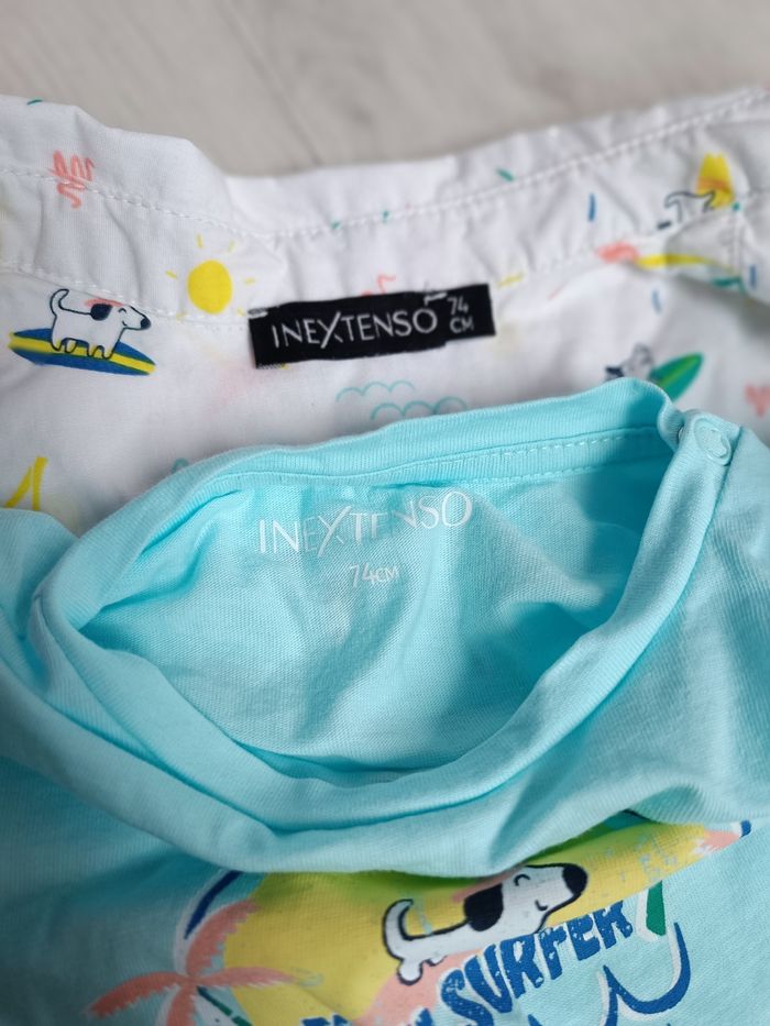 Lot de 3 chemises + 1 tee-shirt - photo numéro 5